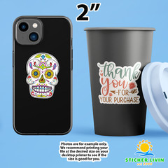 Custom Labels on a Roll | Gloss or Matte Lamination | Your Logo or Design