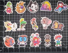 100 Pcs 90s Classic TV Cartoon Stickers Retro Y2K Decal Skateboard Laptop
