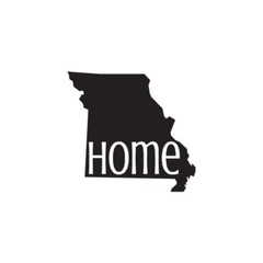 Missouri Home State – Vinyl Decal Sticker – Multiple Colors & Sizes – ebn3827