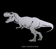 Dinosaur – Tyrannosaurus #2 Jurassic Period 4-21 in. Vinyl Outdoor Decal Sticker