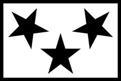 Polka Dot Stars Vinyl Decals Waterproof Outdoor Multiple Colors and Sizes
