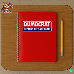 Dumocrats Decal Sticker President Trump Nickname Liberals MAGA Funny Political