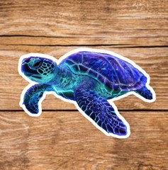 Salt Life (7 Sticker Set) 3in, Waterproof, Glossy Finish Vinyl.