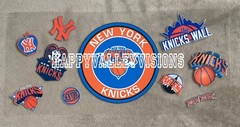 NEW YORK Basketball Team UV DTF Vinyl Transfer Sticker Cup Wrap DIY Glasses