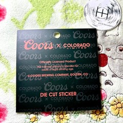 Coors x Colorado Limited Banquet Beer 4″ Official Decal Sticker New