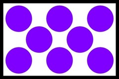 Polka Dot Circles Vinyl Decals Waterproof Outdoor Multiple Colors and Sizes