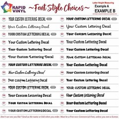 Chrome Custom Vinyl Lettering Text Decal for Home Garage Car Truck Boat Trailer