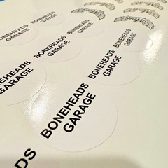 Bulk Custom Laminated Vinyl Stickers – Gloss Printed Multiple Sizes MTO