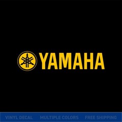 Yamaha Logo Vinyl Decal Sticker | Motorcycle Car Window Bike Graphic | xColors