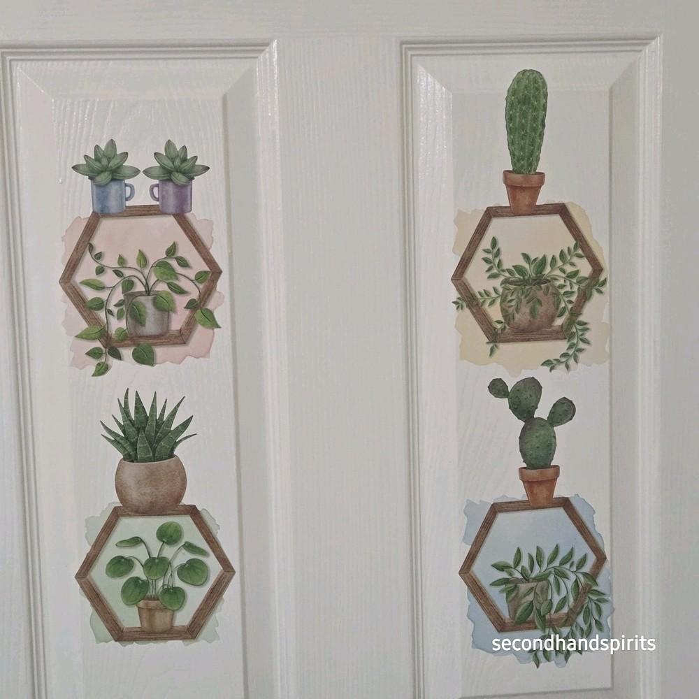 Any Room Planters Wall Art Stickers DIY Wall Decor