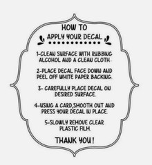 Circle Shape Diecut Vinyl Decal Car Bumper Sticker Window Art, See Pictures!