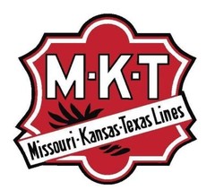 MKT Missouri Kansas Texas Lines Railroad Railway Train Sticker Decal R4626