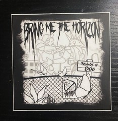 3″ x 3″ Bring Me The Horizon – Post Human Survival Horror Vinyl Matte Sticker