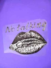 Lips Easy Iron on Sublimation Stickers Rainbow Skull Love Lips T-shirts (3 Pack)