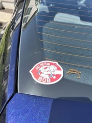 Sell The Team Bob! Cincinnati Reds Laminated Vinyl Sticker