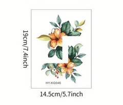Flower Light Switch Decal/ Perfect For Any Room