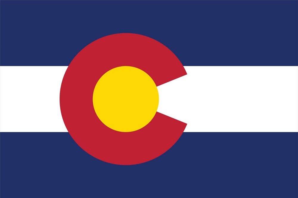 Colorado State Flag Vinyl Decal Sticker Car Truck Bumper Laptop Mug Tumbler
