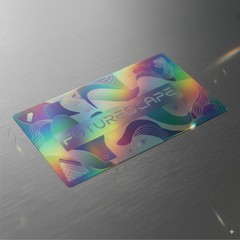 Custom Holographic Stickers, Personalized – Logo, Name, Text, 1.5-5 inch, Qty100