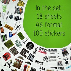 100Pcs Funny Army Stickers and Decals — Small Vinyl Military Stickers and Dec…