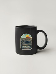 Lava Beds California Sticker Decal Vinyl Die-Cut US National Monuments Series