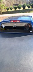 Cross Nails Vinyl Die Cut Decal Sticker – Jesus Christ Christian Religious God