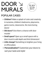 Stained Glass Mermaid Window Door Mural, White, Peel n Stick, Sticker Cover Wrap