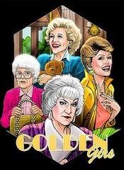 Cartoon Golden Girls Sticker Decal Laptop Wall Mirror Cup Tumblr Locker Bin