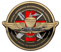 Navy SARC – Special Amphibious Reconnaissance – 2 small or 1 Large Vinyl Decal