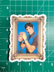 Uncle Rico Portrait – Laminated Vinyl Sticker – 3″x4″ – Napoleon Dynamite
