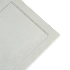Modern 4 PCS PU Panels Faux Stone Wall Panels White for Interior Wall Decor NEW