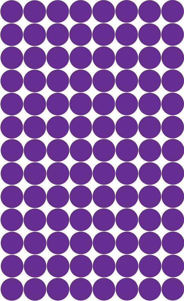 104 POLKA DOTS 1 1/2 Inch Vinyl Wall Art Wall Decal Circles 1.5 Inch Color Dot