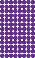 104 POLKA DOTS 1 1/2 Inch Vinyl Wall Art Wall Decal Circles 1.5 Inch Color Dot