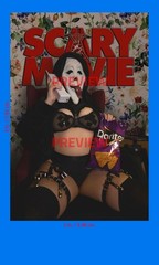 Scary Movie Sticker (GHOSTFACE SEXY BABE MOVIE) 2×3 in. Adhesive Photo Print