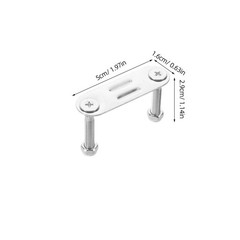 8 PCS Roller Skate Stand Hardware Accessories Quad Four Wheel Bracket
