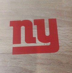 New York Giants vinyl decal