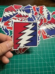 New Mexico Stealie – Grateful Dead – Laminated Vinyl Sticker 3″x3″