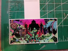TMNT STICKER X RECTANGLE VYNIL HIGH GLOSS STICKER X 3X2 INCHES STICKER X TMNT X