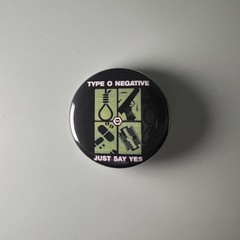 Type O Negative Just Say Yes “Official” 1.25″ Button T002B125 Badge Pin