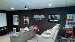 Cinema Theatre customized sign home movie theater vinyl wall decor mural decal