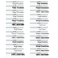 Small Custom Vinyl Text/Lettering Decal personalized window Car Name van