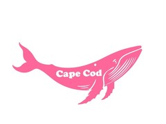 Humpback Whale Cape Cod Decal for car Windows Laptops Smooth Surfaces