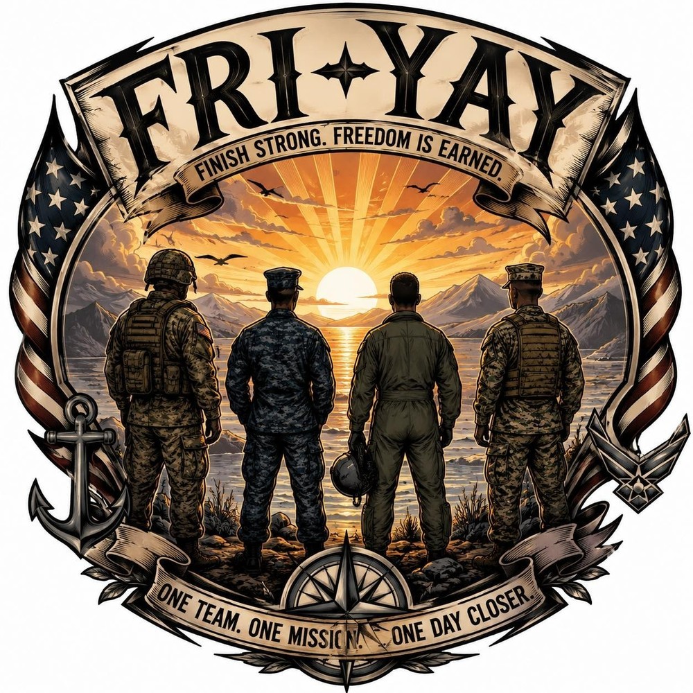 Fri-Yah Finish Strong Sticker Decal Laptop Wall Mirror Cup Tumblr Locker Bin