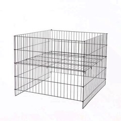 Econoco GTCECB 36″ Square Economy Dump Bin Black Wire Retail Display Basket