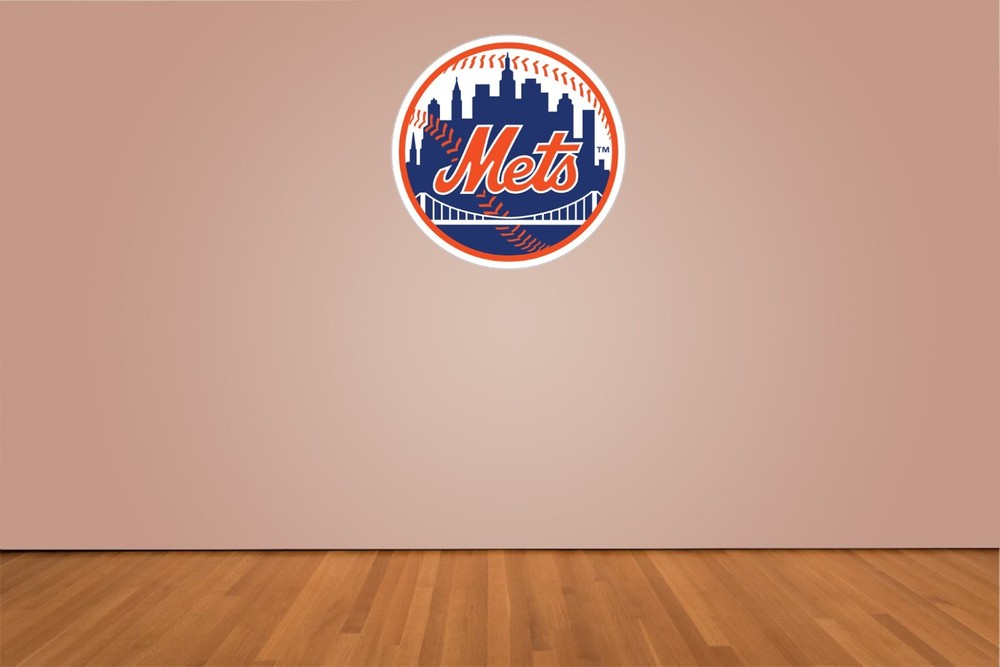 New York Mets Indoor Wall Vinyl Decal Sticker 5″ – 52″