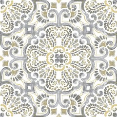 Multicolor Peel & Stick Floor Tiles Antico Decals Stickers FP2947
