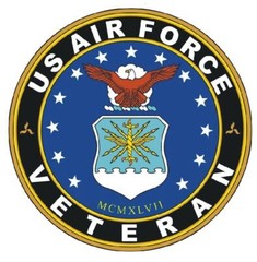 US Air Force Veteran Sticker Decal M148