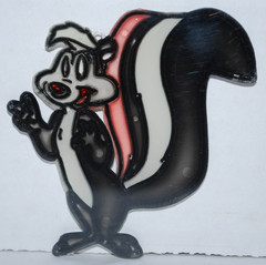 Suncatcher Pepe Le Pew Looney tunes Plastic Multicolor Approximately 3″ X 3″