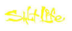 Salt Life Signature – CHOOSE Size & Color – Vinyl Decal Sticker – FREE S/H
