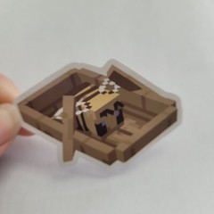 10 stickers! Minecraft Vinyl Stickers – see all pictures!