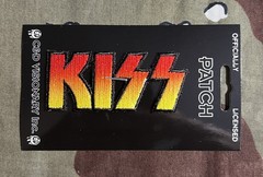 Kiss Logo Small Embroidered Patch K012P